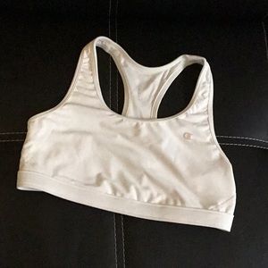 Champion white, Large sports bra